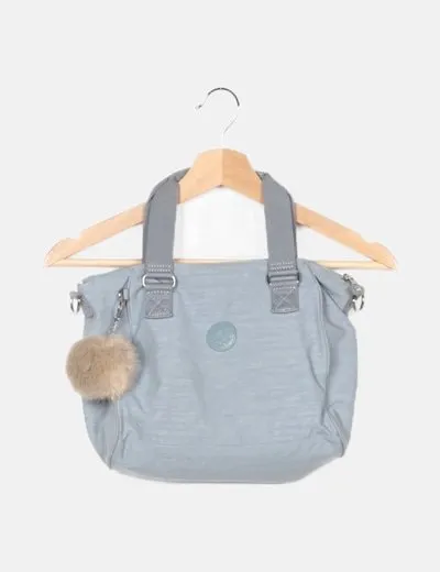 Kipling Bolso azul tela
