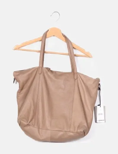 LIEBESKIND Bolso beige shopper