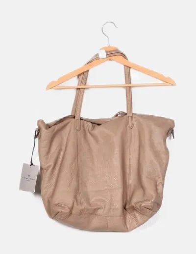 LIEBESKIND Bolso beige shopper