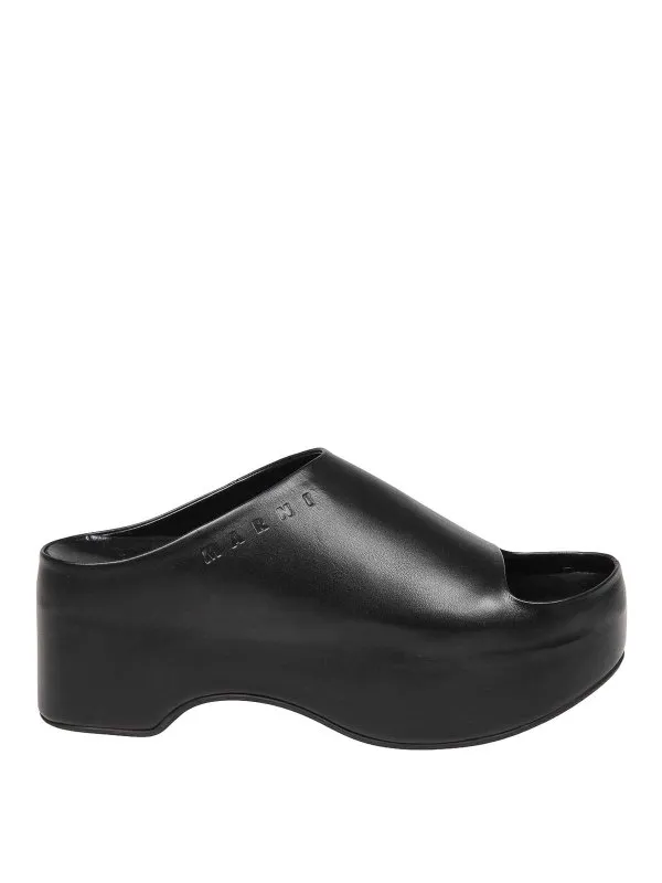 MARNI MOCASINES  NEGRO