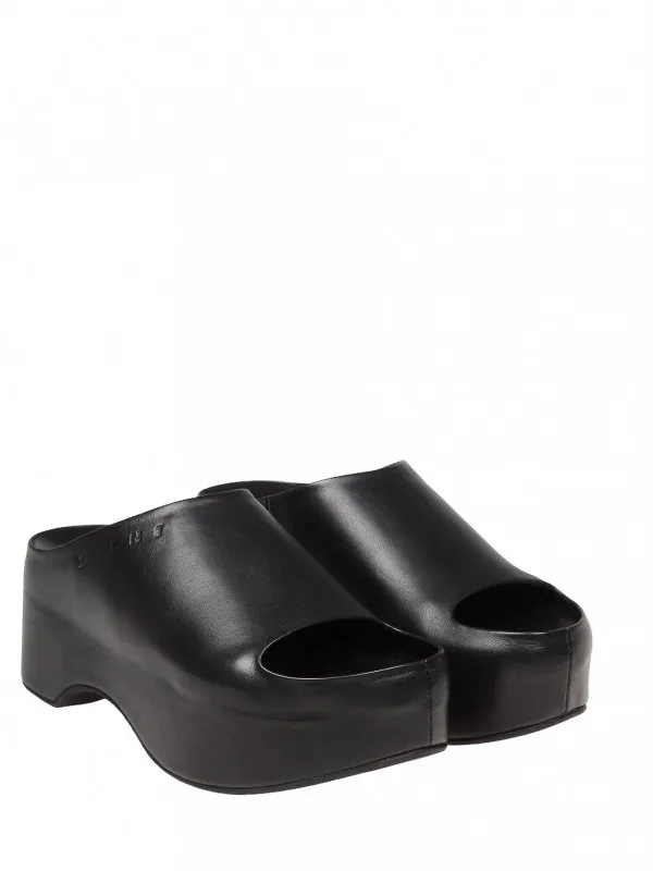 MARNI MOCASINES  NEGRO