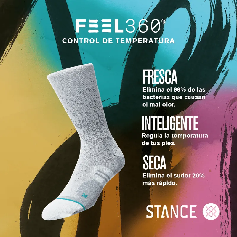 Medias Stance Run Qtr St