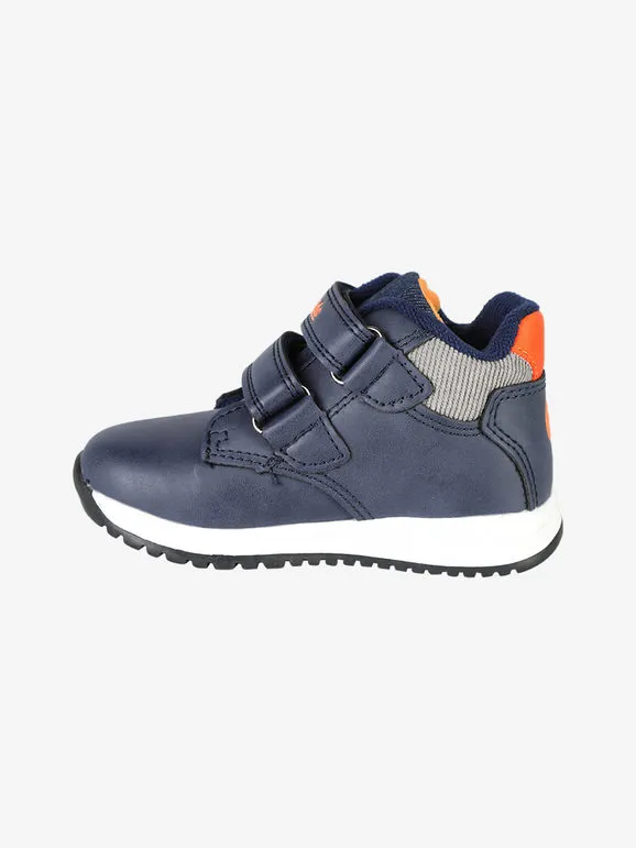 Melania Zapatillas altas para niños con tiras adherentes