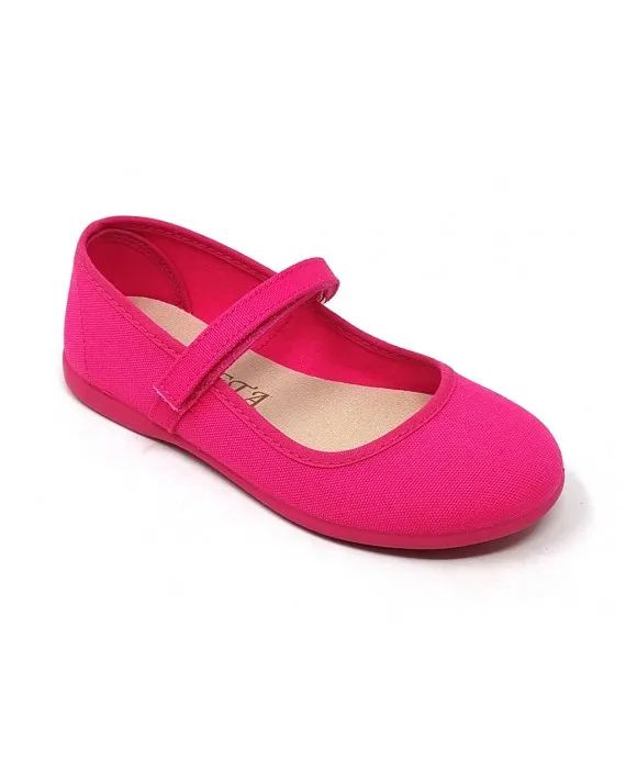 MERCEDITA NIÑA LONA CON VELCRO FINO CARLETA 110101