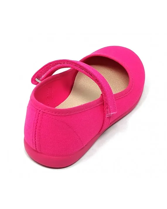 MERCEDITA NIÑA LONA CON VELCRO FINO CARLETA 110101
