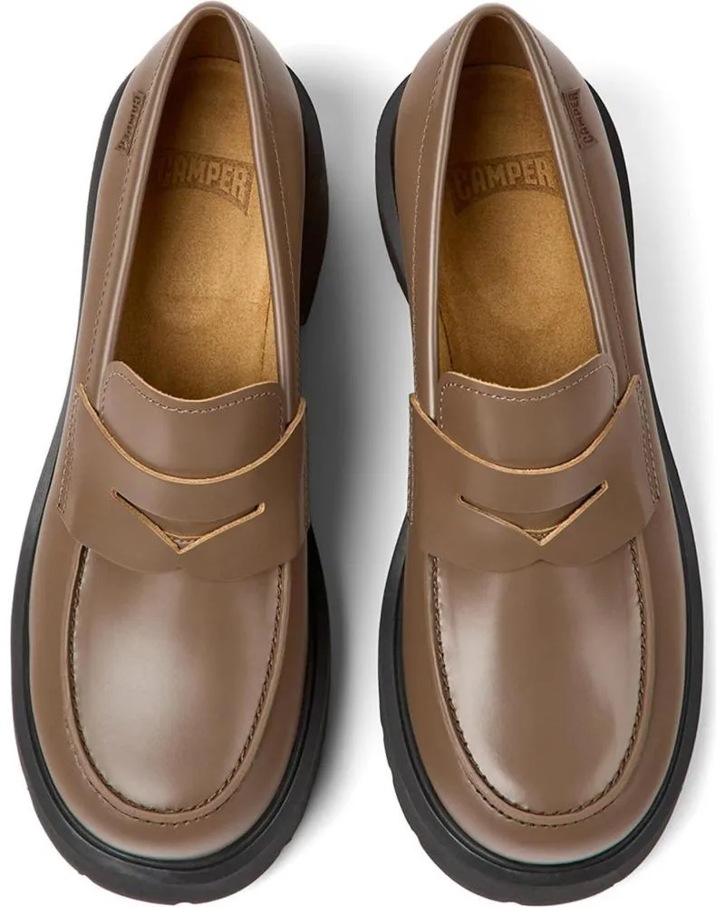 Mocasines de Mujer CAMPER MOCASINES MILAH K201425 BROWN