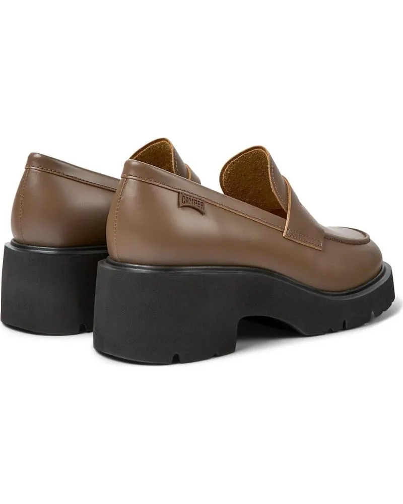 Mocasines de Mujer CAMPER MOCASINES MILAH K201425 BROWN