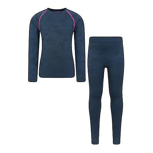 Mountain Warehouse Childrens/Kids Seamless Active Base Layer Set