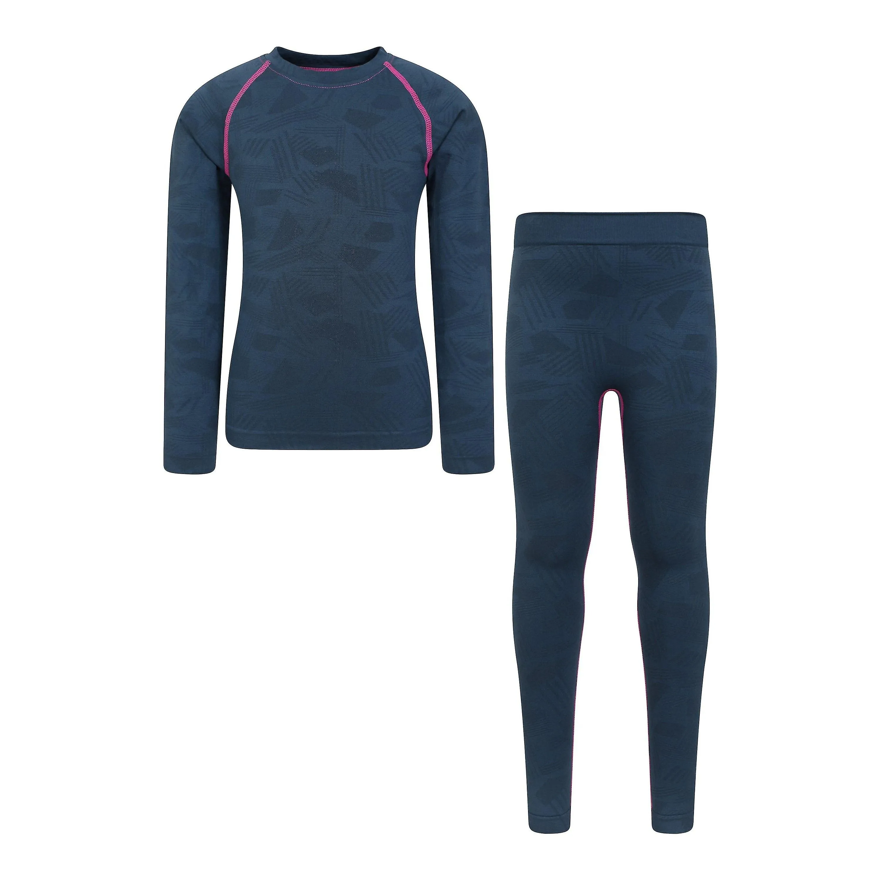 Mountain Warehouse Childrens/Kids Seamless Active Base Layer Set