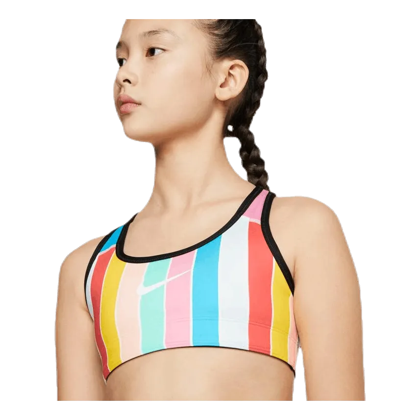 NIKE DRIFIT REVERSIBLE RACERBACK STRIPE JUNIOR BLACK