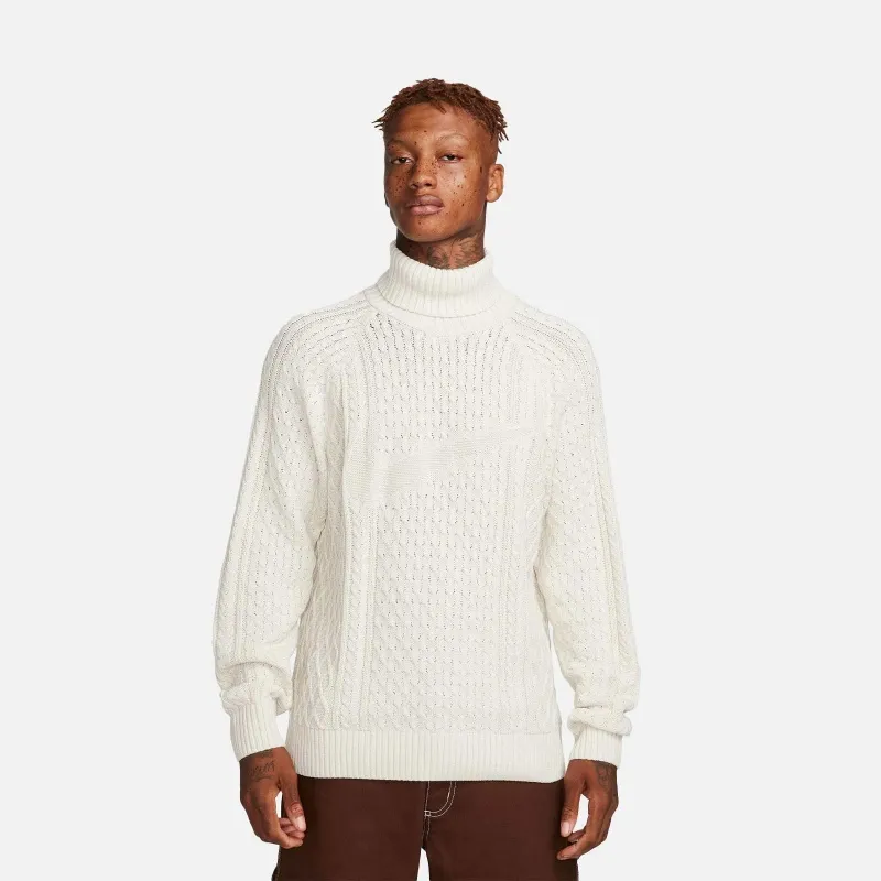 NIKE LIFE CABLE KNIT TURTLENECK SWEATER FB7770072