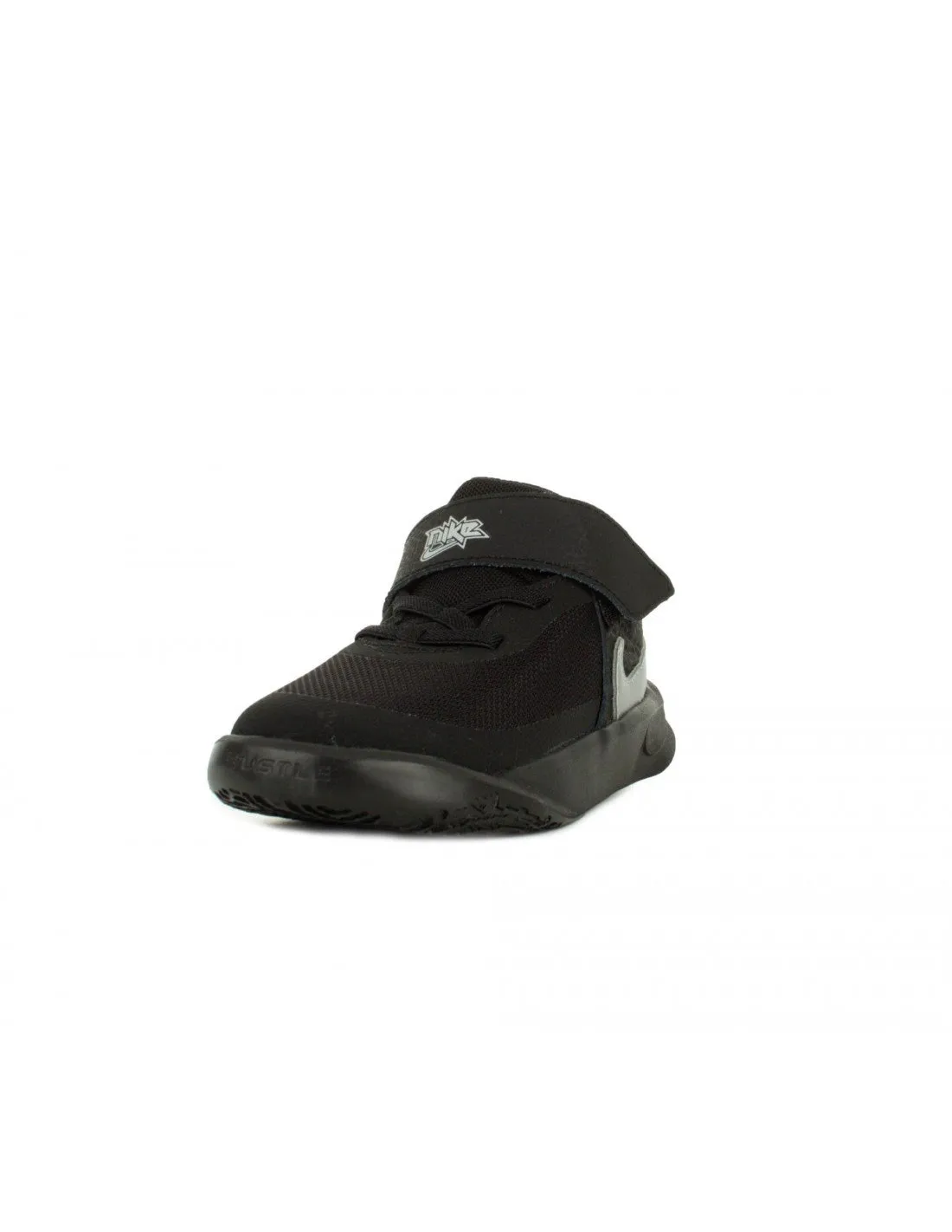 NIKE  ZAPATILLAS NEGRAS TEAM HUSTLE D 10 (TD) BEBé