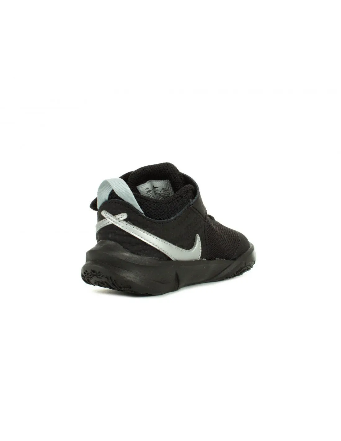 NIKE  ZAPATILLAS NEGRAS TEAM HUSTLE D 10 (TD) BEBé