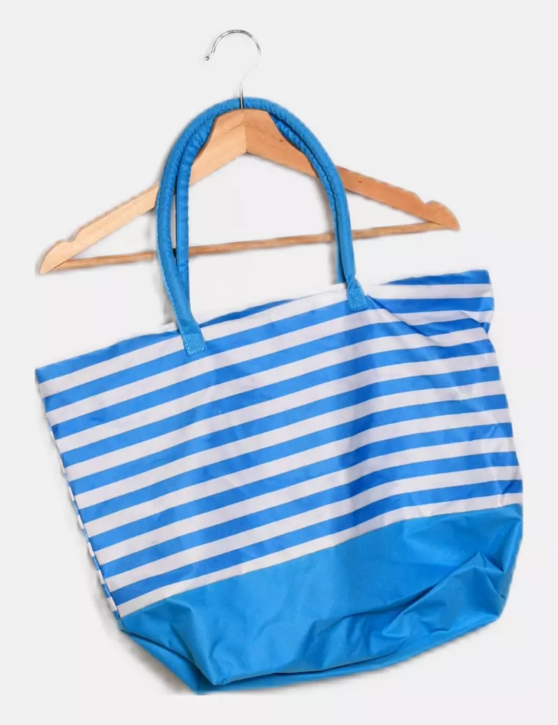 NoName Bolso bicolor rayas