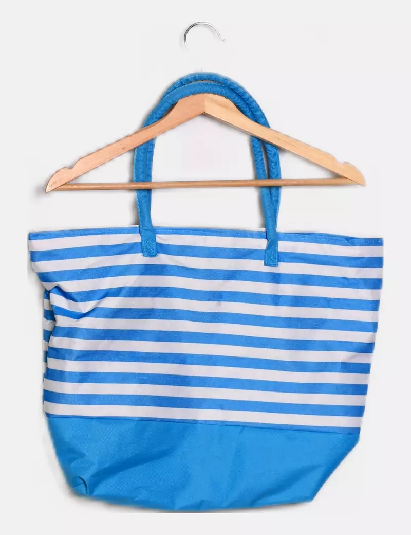 NoName Bolso bicolor rayas