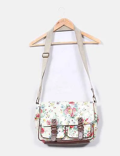 NoName Bolso rectangular floral