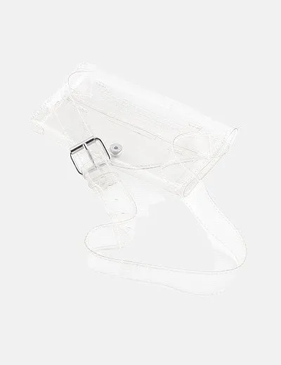 NoName Bolso riñonera transparente