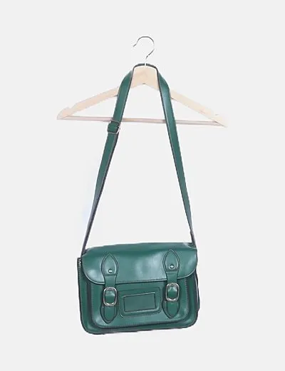 NoName Bolso verde satchel