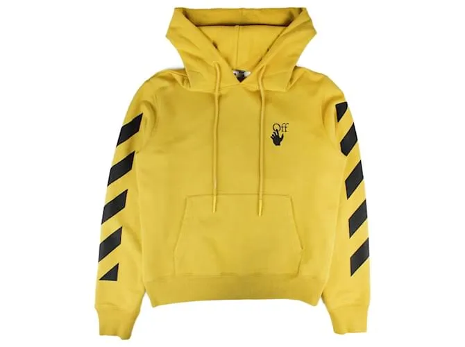 OFF WHITE CAMISETA DE PUNTO OFFWHITE.ALGODóN INTERNACIONAL XS AMARILLO 