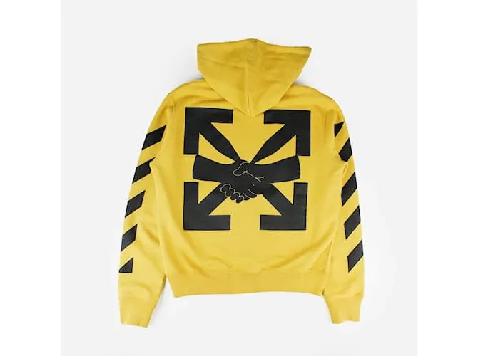 OFF WHITE CAMISETA DE PUNTO OFFWHITE.ALGODóN INTERNACIONAL XS AMARILLO 