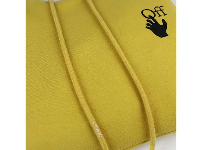 OFF WHITE CAMISETA DE PUNTO OFFWHITE.ALGODóN INTERNACIONAL XS AMARILLO 