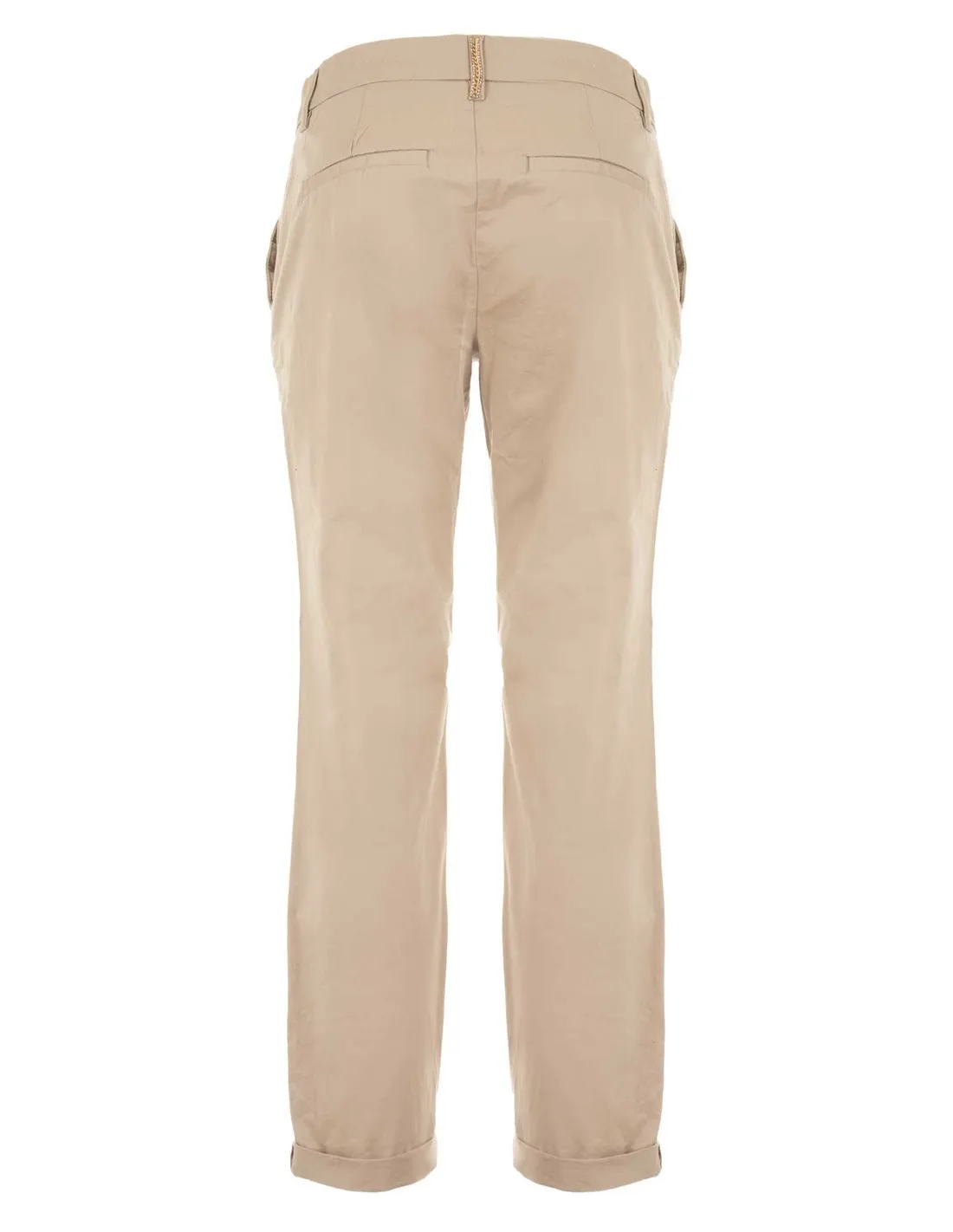 ONLY  PANTALóN BEIGE ONLBIANA EMB LOOP CHINO 15311279 MUJER
