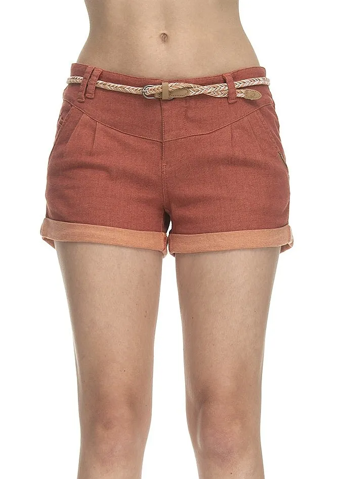 PANTALONES CORTOS RAGWEAR HEEVEN A  6001/TERRACOTTA  WOMEN´S