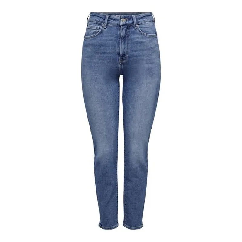 Pantalones tejanos Only Onlemily Stretch Hw St Ak Dnm Cro571Noos