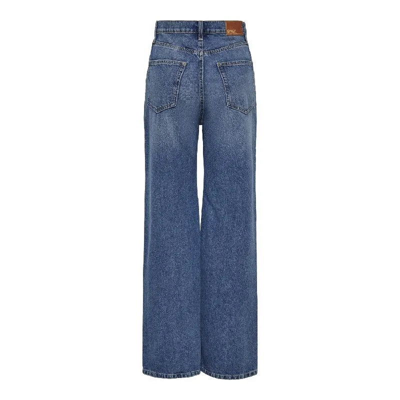  Pantalones tejanos Only Onlhope Ex Hw Wide Dnm Add465 Noos