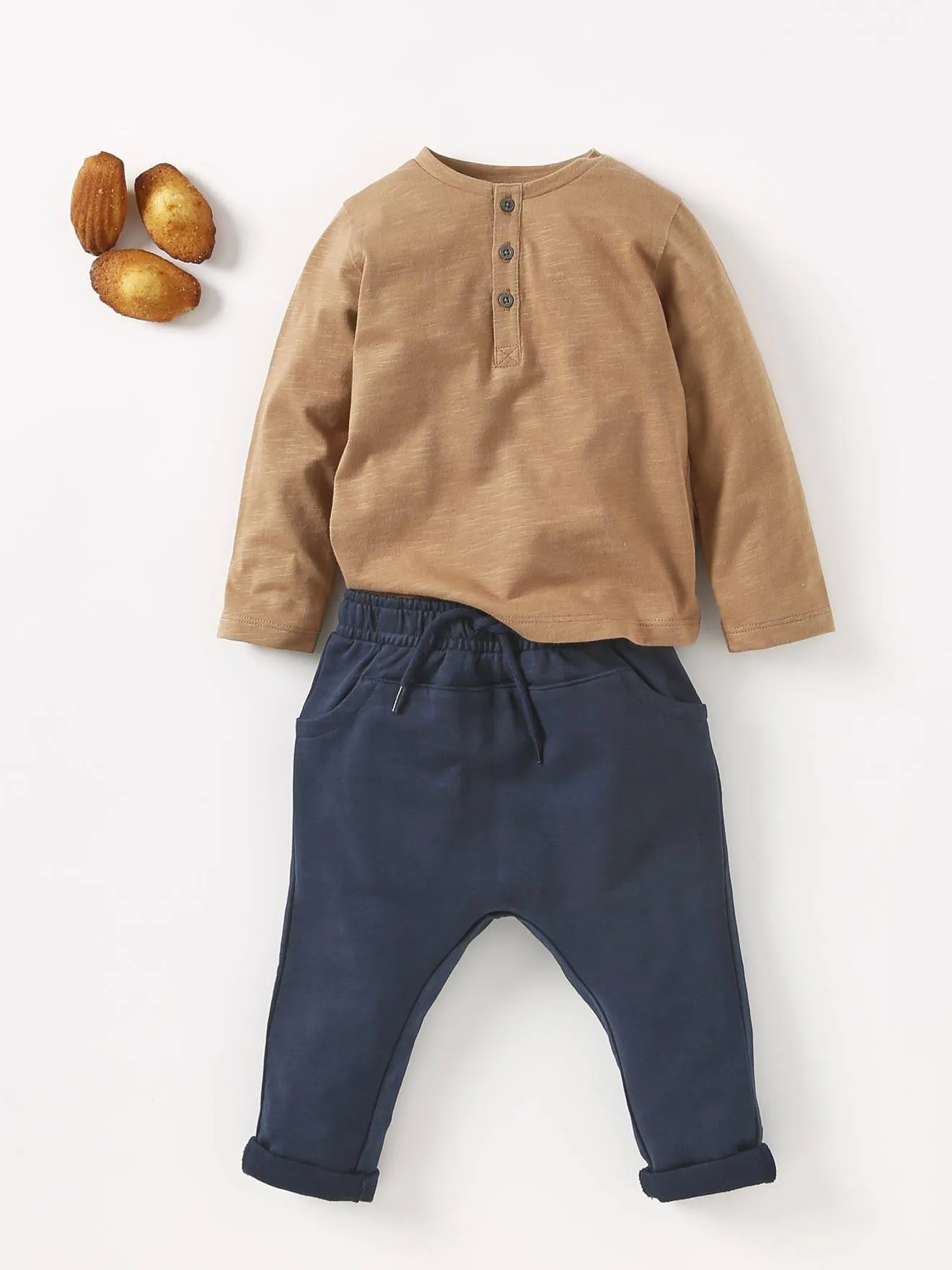 Pantalón de felpa para bebé niño