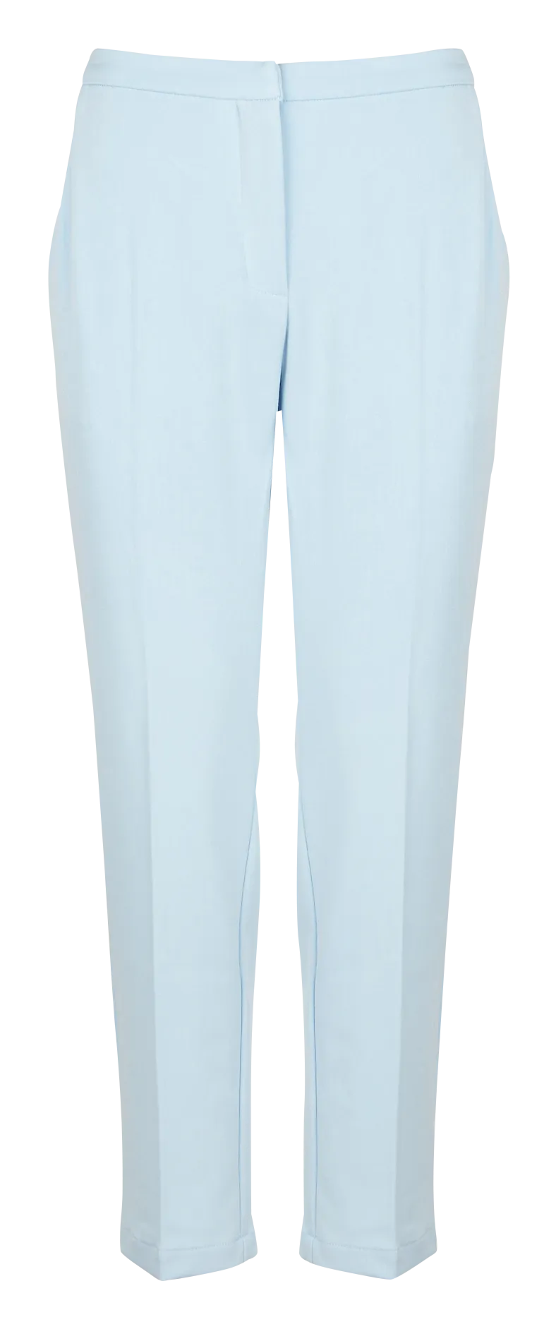 Pantalón recto tobillero Halle en azul