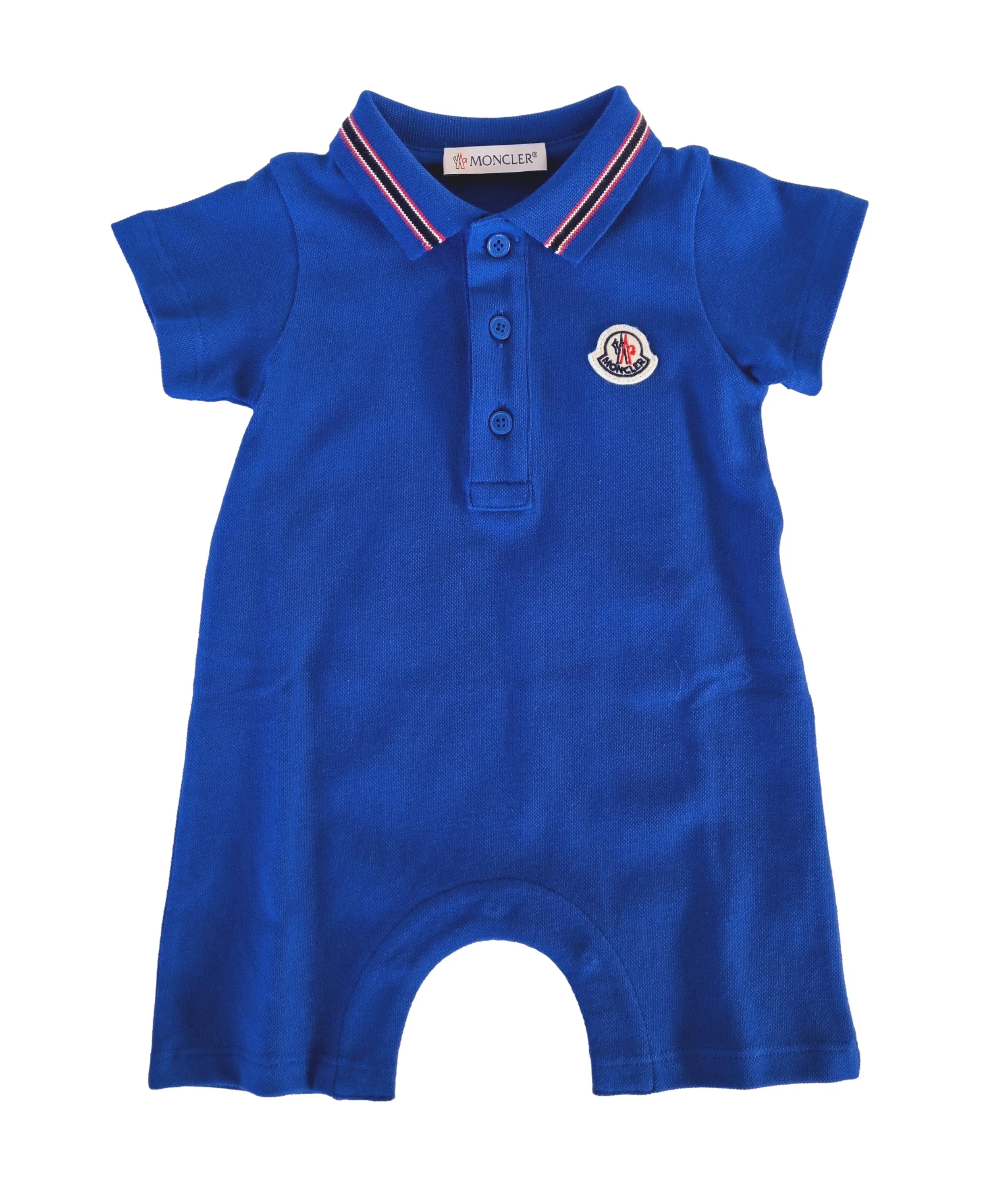 Pelele de verano Moncler en algodón 8L000058496F azul