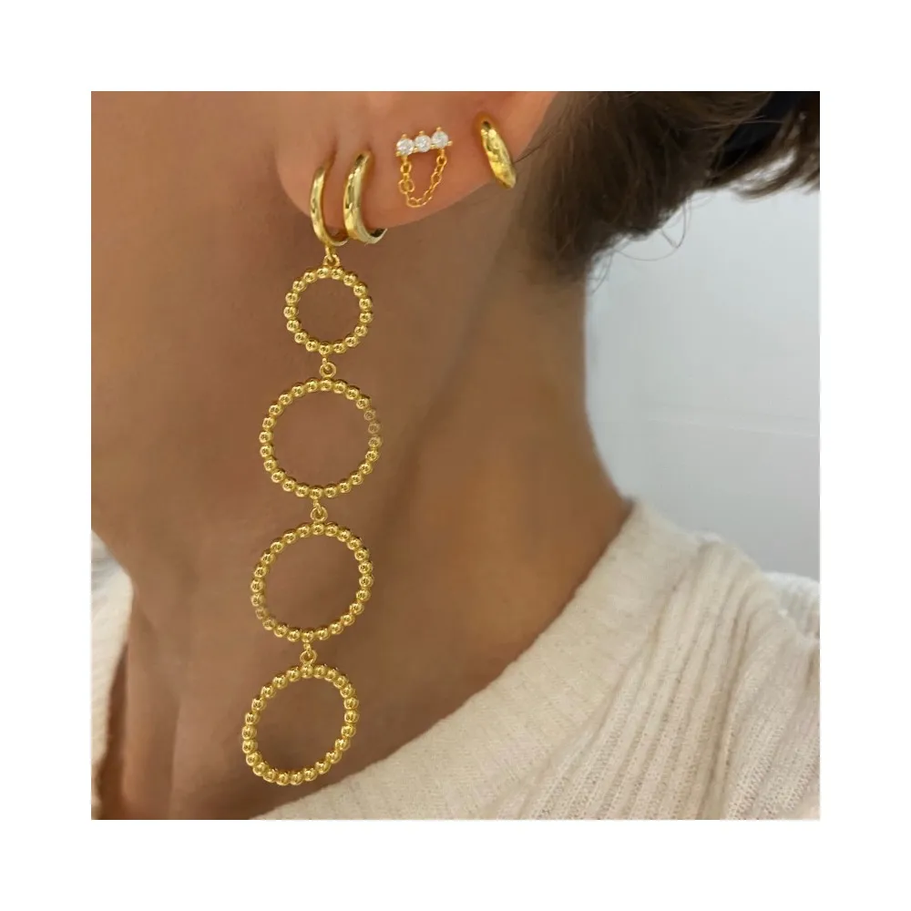 Pendientes Babel Oro (PAR)