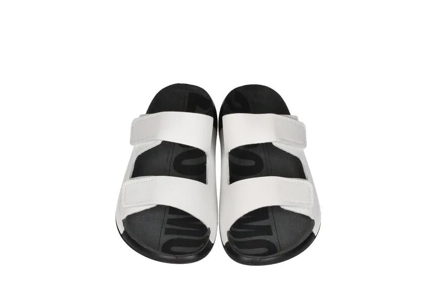 Pinky Piel Blanco Velcro Dos Tiras