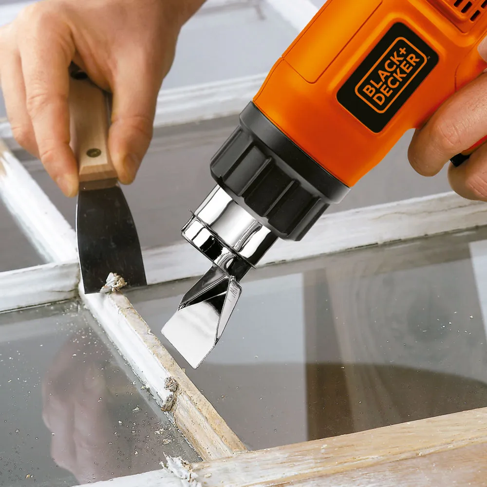 Pistola de Calor Black & Decker HG1500 1500w 2 Temp