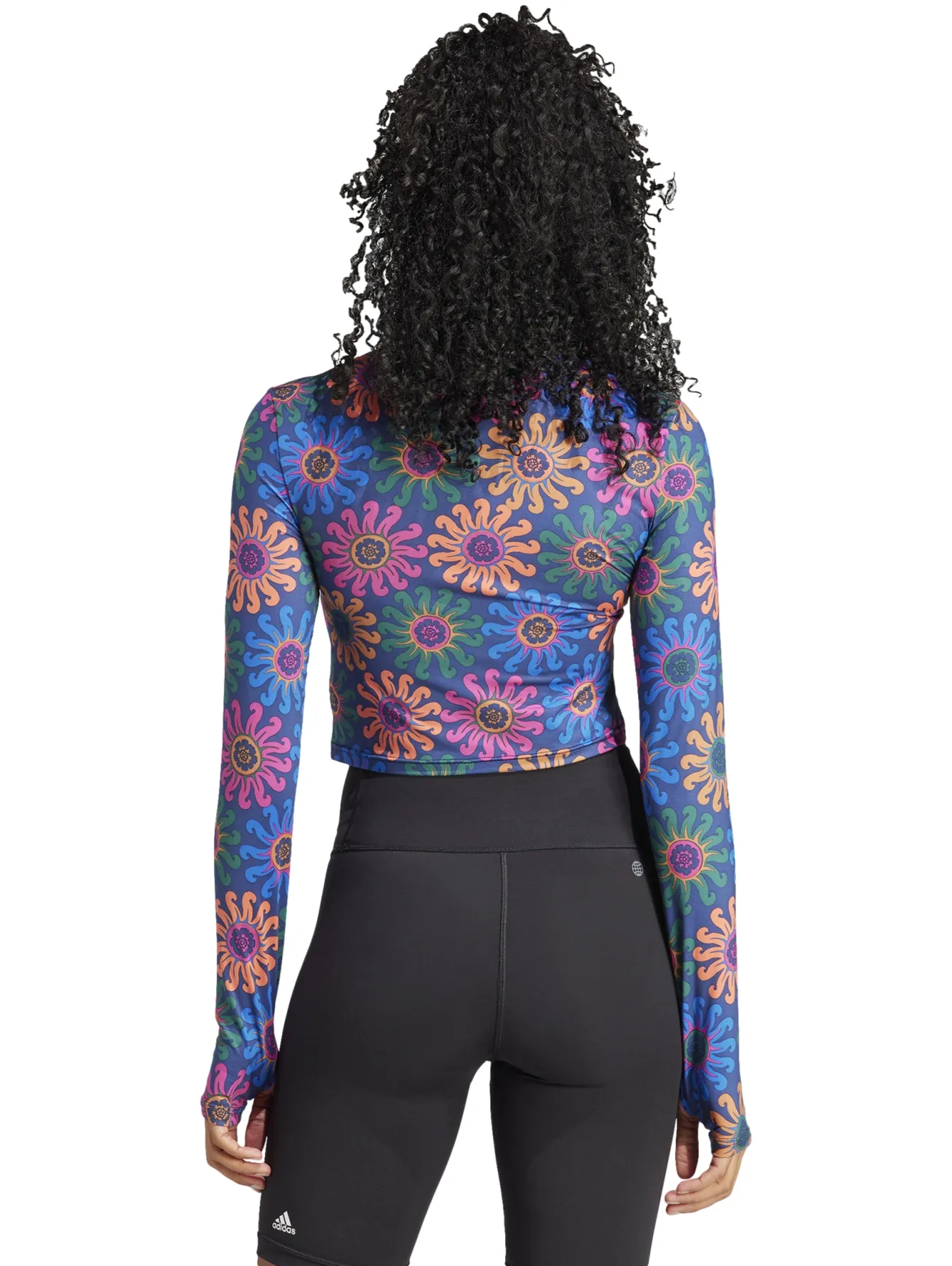 Playera Adidas Farm Crop Para Mujer