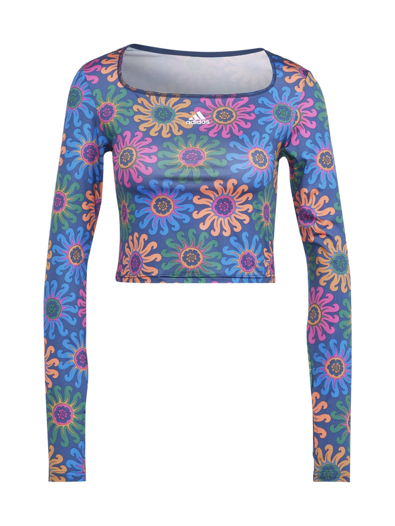 Playera Adidas Farm Crop Para Mujer