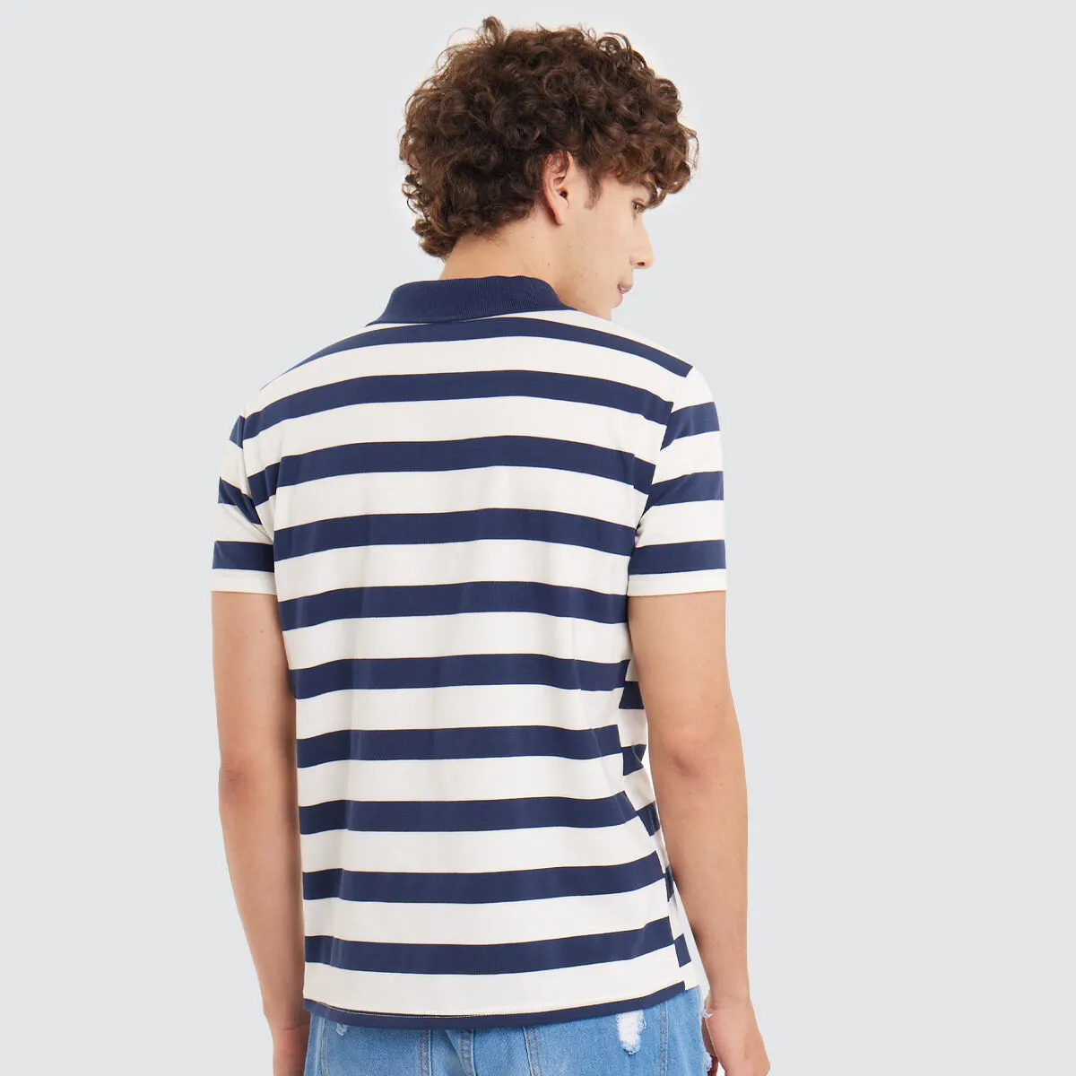 Polo Con Botones Para Hombre