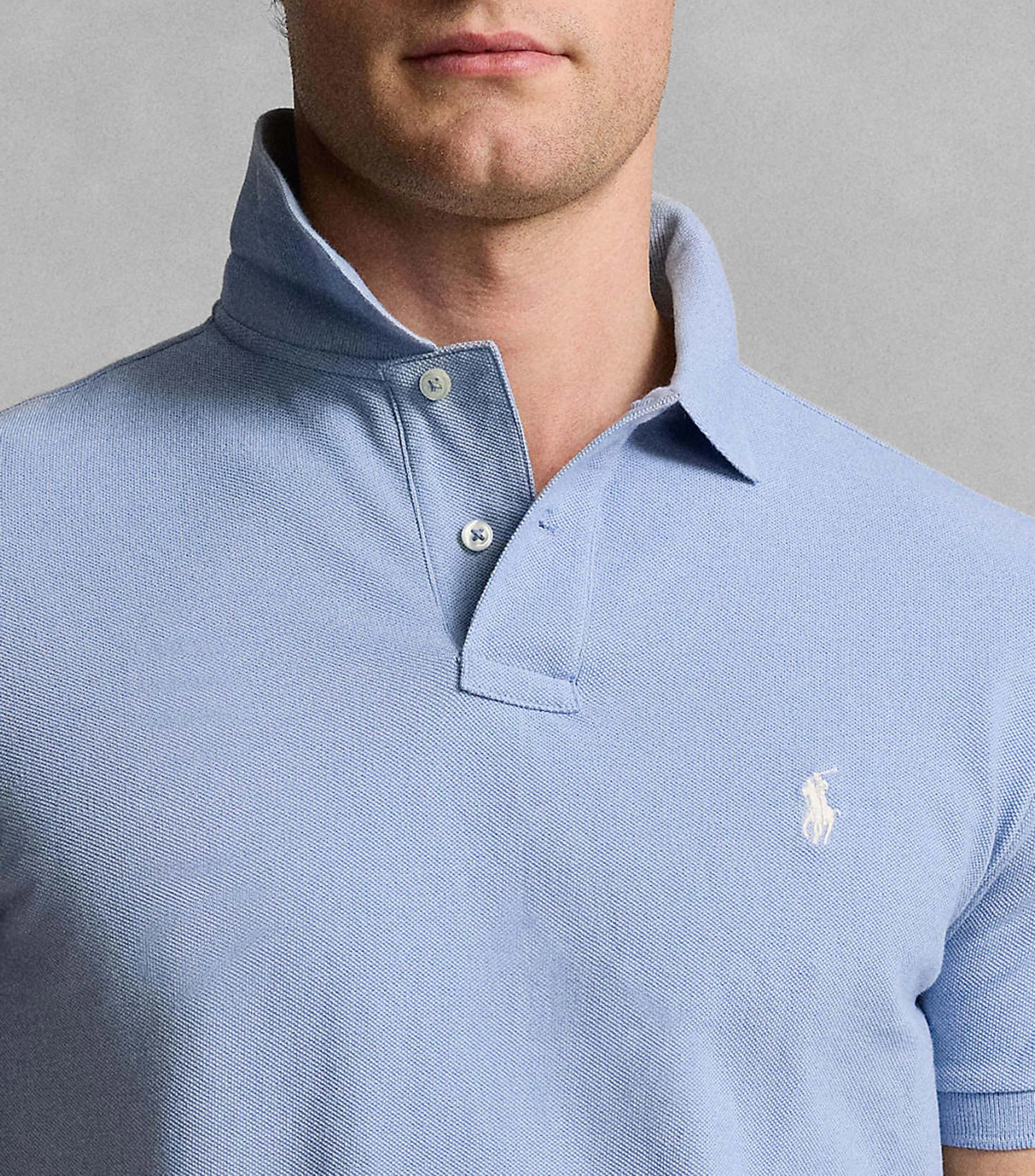 Polo Ralph Lauren Playera tipo polo lisa de manga corta Hombre