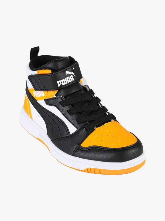 Puma Rebound v6 Mid AC Zapatillas altas bicolor para niños