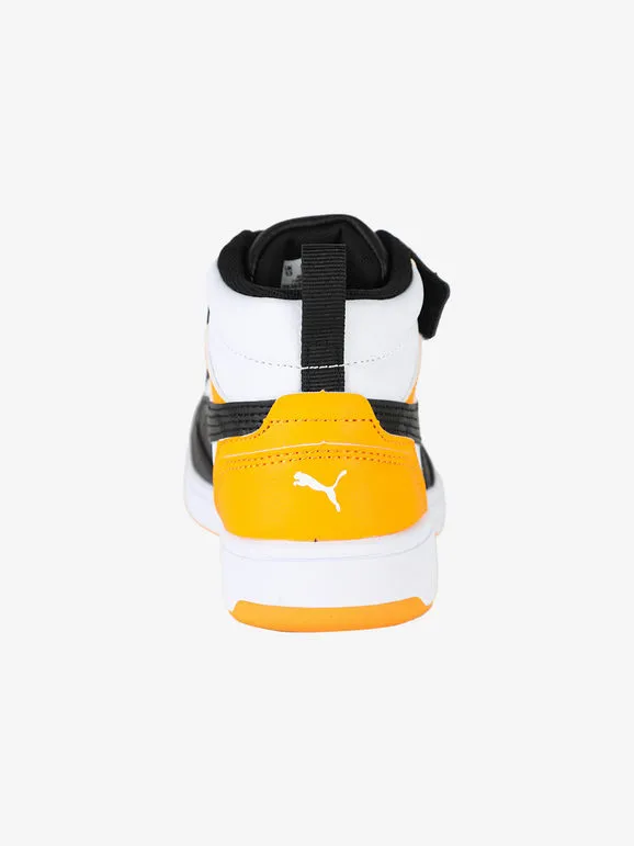 Puma Rebound v6 Mid AC Zapatillas altas bicolor para niños