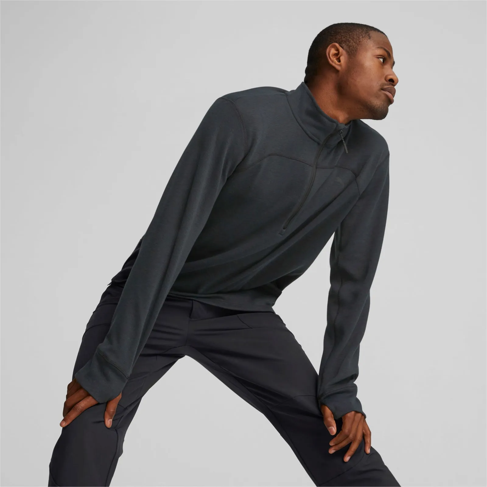 PUMA SEASONS HALFZIP RUNNING PULLOVER