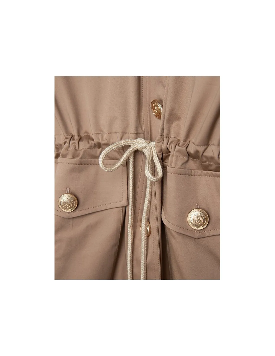 Sand Military Jacket