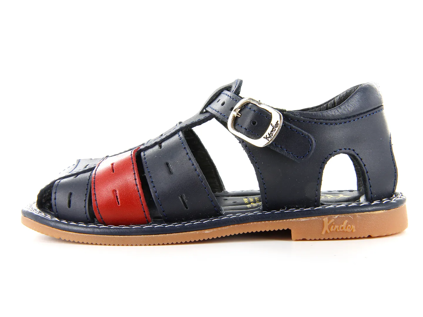 Sandalias Kinder 6981 Azul Para Niño