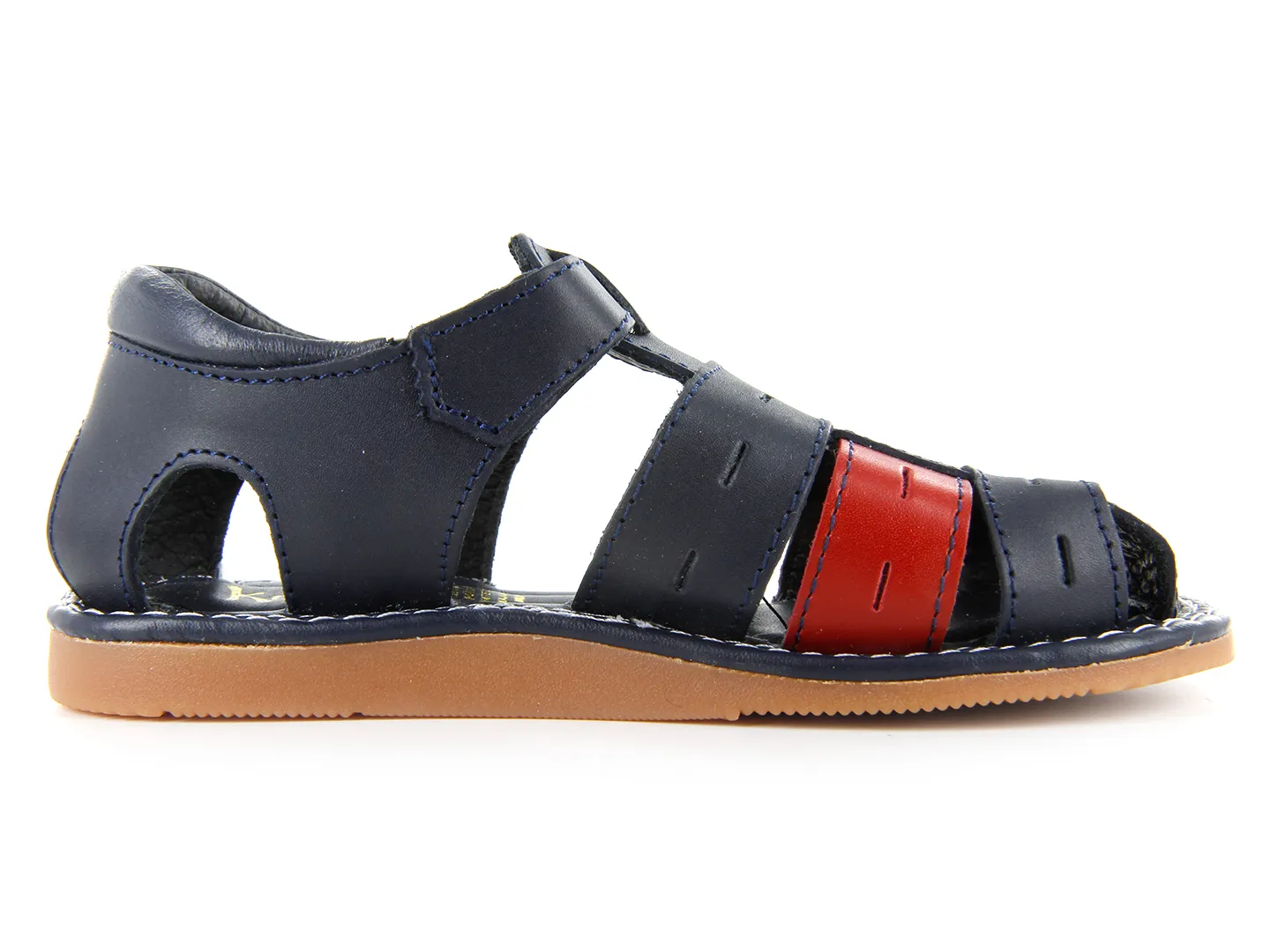 Sandalias Kinder 6981 Azul Para Niño