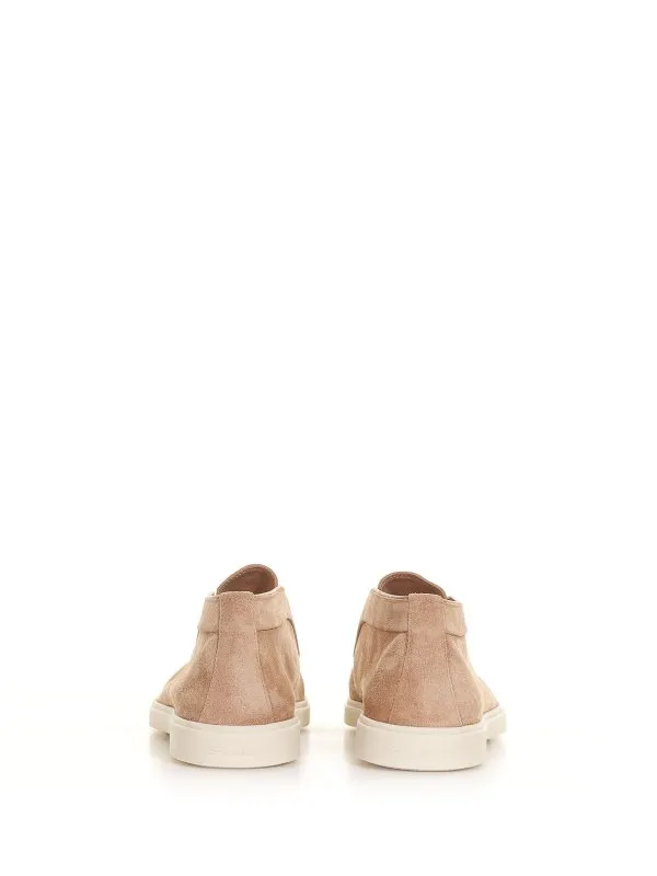 SANTONI MOCASINES  MARRóN