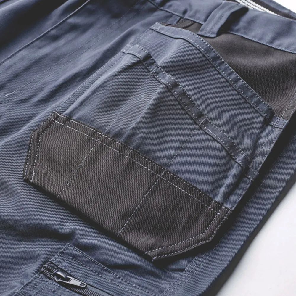 Site Jackal, pantalón corto multibolsillo, gris/negro (cintura 38