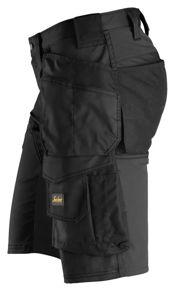 Snickers AW, pantalón costo elástico, negro (cintura 35