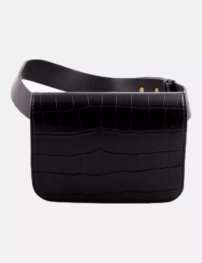 Springfield Bolso riñonera negro teturizado