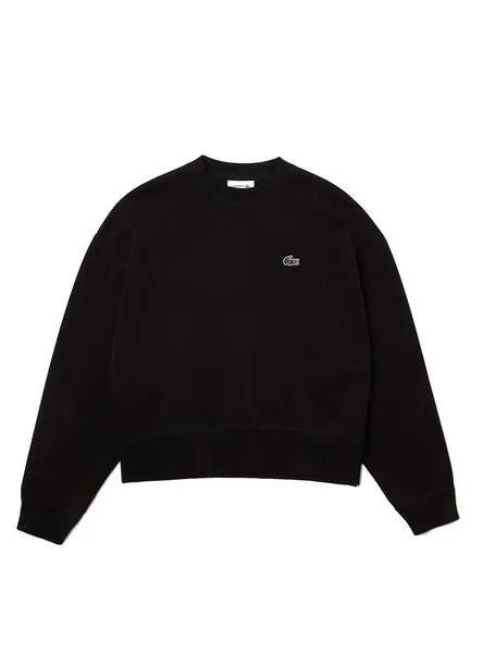 Sudadera Lacoste Style Negro para Mujer